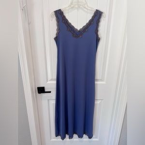 Nitesweatz moisture wicking midi night dress cooling pajamas Sz S